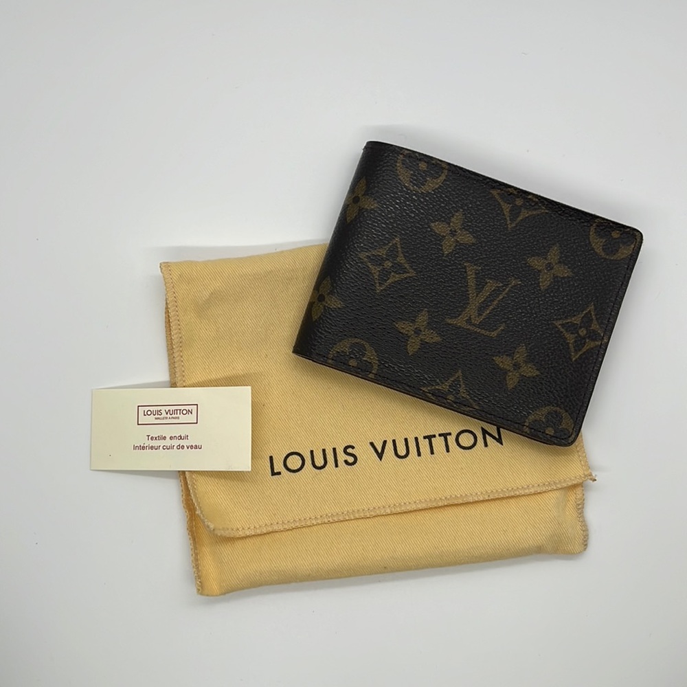 LV monogram brown print Wallet